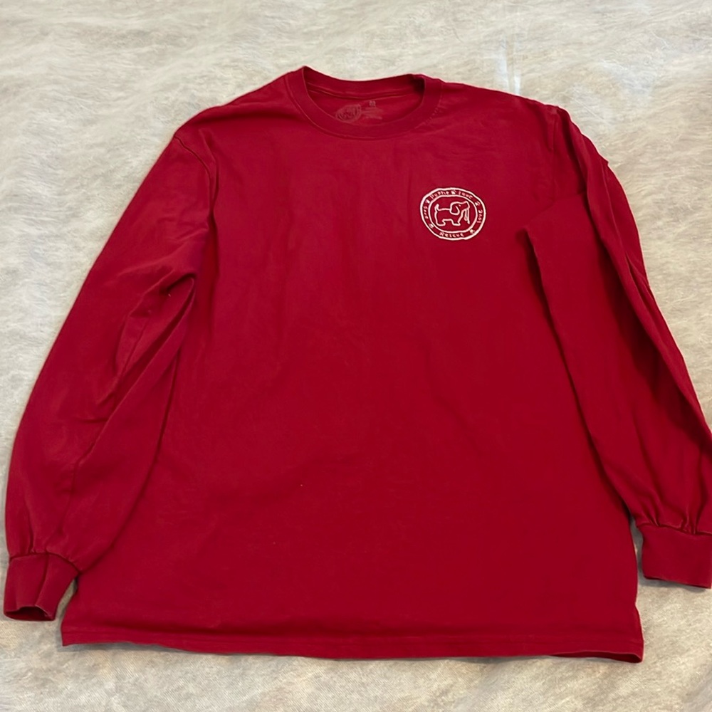 Puppie Love long sleeve holiday tee